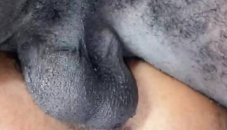 (Creampie) filled her pussy with cum and kept going