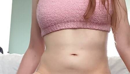 HUGE XL Bad Dragon Horn Makes Me a Horny Little Slut