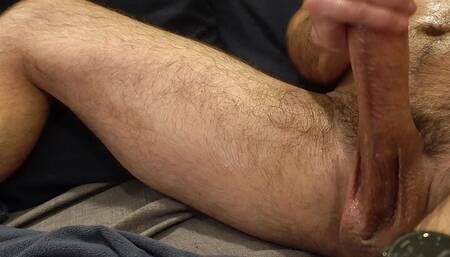 Hot Guy fluffs himself before Only Fans shoot