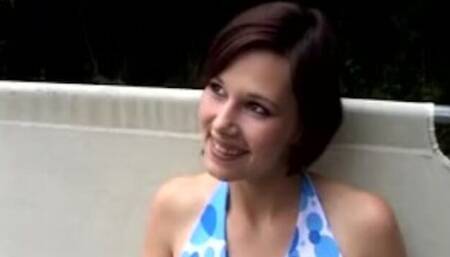 Dazzling Ava and Sebastian's brunette trailer