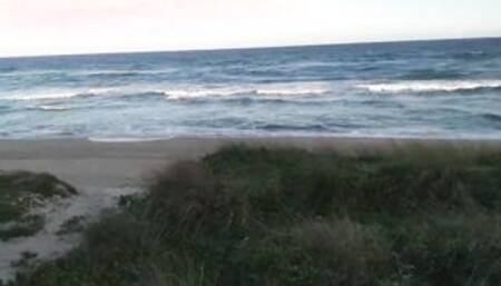 Amateur Wife Redhead Big Sexy Tits Sex Public Beach