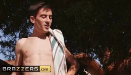 Brazzers - 3way with two Goddess lifeguards Nicolette Shea &