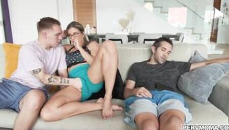 Joshua and Cory have fun having sex together