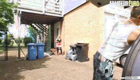 HausfrauFicken - German Grandma Yvonne Fucks With Bodo Hard