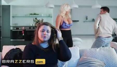 Brazzers - Long Boobed Mom Michelle Thorne Fucks Her Daughter’s Bf