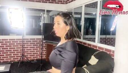 LINA HENAO INTO HER FIRST PORN CASTING