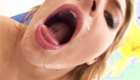 Teagan Presley Cum Swallow Compilation