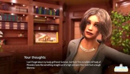 [Gameplay] EP10: Indecent proposal with principal Miranda Part 2 [College Bound - ...