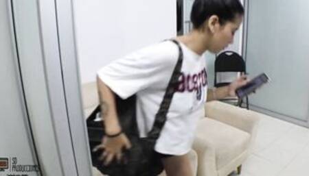 Gives my stepsister's bitch a beautiful boned into the shower