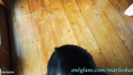 Thai Bikini cunt with mouth gets a Facial