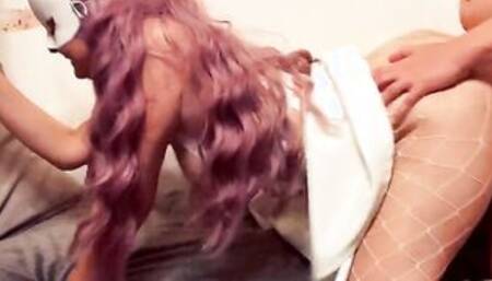 Cutie boned with stunning Milf Alexis2Love