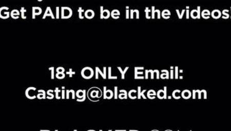 BLACKED Skinny goddess Haley cant resist her next door's bbcs