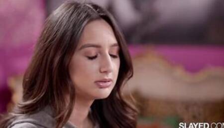 SLAYED Eliza devours every inch of roomie Alexis' babe body