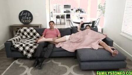 Dharma Jones sucking David Lees big cock