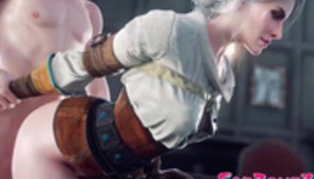 Gentle Ciri with Huge Round Ass Fucked Porn Collection
