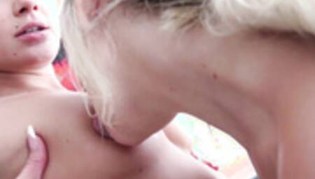 Sharing a shower led to hard scissoring