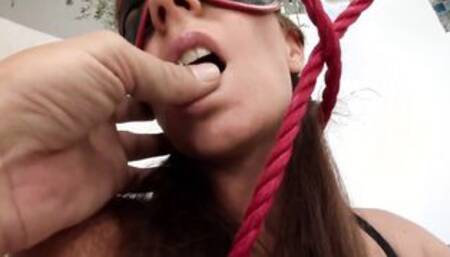 Evelyne Foxy, Frank Gun, Mugur EUROPEAN Rough Nailed, Anal and Double Penetration, Drink cum , costumed, high heels, Teaser#1