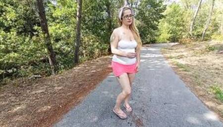 Exhibicionismo y masturbacion publica