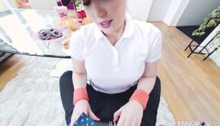 TeenMegaWorld - TmwPOV - Having Fun with penis instead of tennis