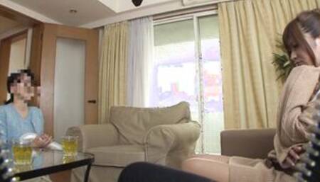 PT1 Haruki Satou's parents' house is unexpectedly visited! I pretends to be a bf and decides to stay over!
