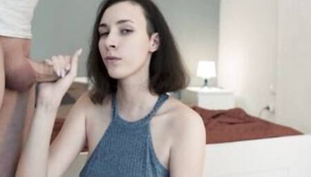 Tall Lady Big boobs! Sex with fat cock! Fucked big ass girlfriend