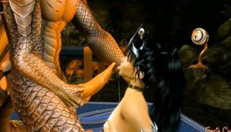 FANTASY WOMEN THE DRAGON TALES