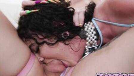 Janie Blade and Lydia tease and make out