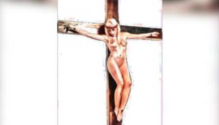 Female Jesus Crucified Naked Italian Audio
