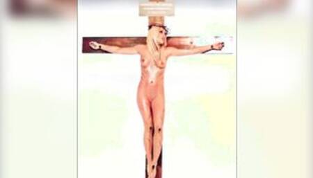 Female Jesus Crucified Naked Swedish Audio
