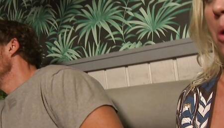 Naughty Couple Having A Quickie Sex On Fancy Restaurant