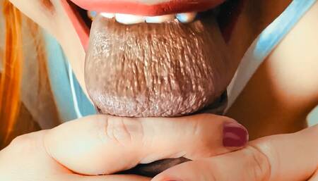 I Am Going To Bite Your Cock Then Ride My Big Ass While My Big Tits Bouncing On Dick  Until You Cum Inside My Wet Pussy