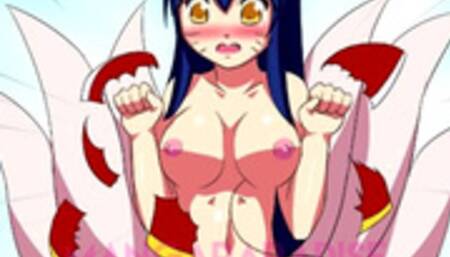 Riven x Ahri Lesbian Sex (League Of Legends)