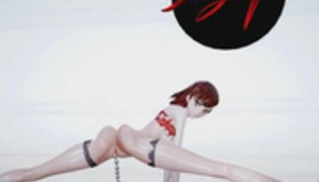 MMD R18 Misaka - Hyolyn - Say My Name Studio Stage 1343