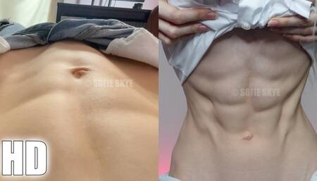 Abs Crunches in Jeans & Shirt Custom HD