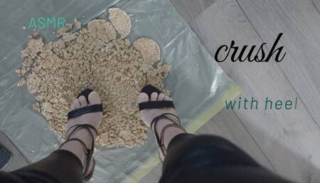 ASMR crush with heels