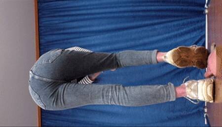 Teenage hottie in Balenciaga sneakers tramples my face (part 5 of 6), flo505x 1080p