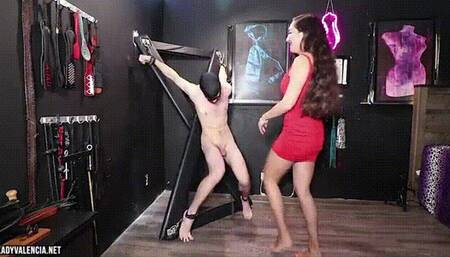 Nick's First Ballbusting