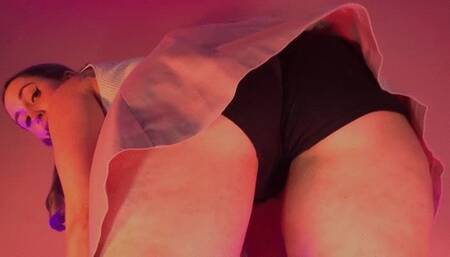 Bitchy Waitress Humiliation - Upskirt POV