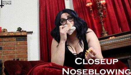 Sick Nose Blowing and Coughing SD