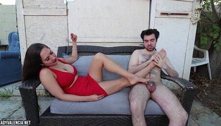 Foot Massage From Chastity Sub