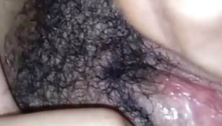 Cek memek istri sebelum di entot itilnya cek jembut cek vagina cek mani