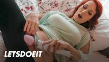 Big Tits Redhead Isabella Lui Experiences Ultimate Orgasm Just By Using Her Vibrator - LETSDOEIT