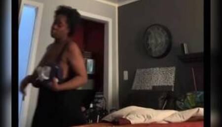 Exposed Cum Slut Alberta BigBoobs Green Bouncing Tits while Riding Big Cock