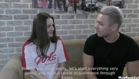 REAL !  first kiss with a guy , first blowjob , first vaginal sex