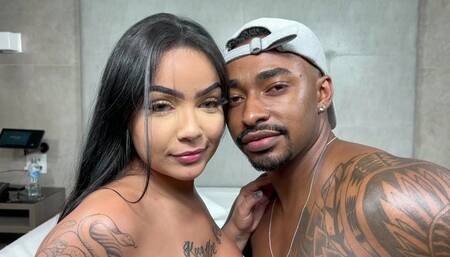 NEW SLOW AND SENSUAL KISS - NEW TOP GIRL MANU AND LUCAS - NEW MR JAN 2023 - CLIP 1