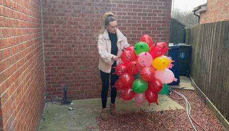 50 Rabbit Balloon cigarette pop HD