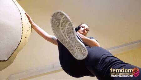 I'll crush you under my dirty Puma sneakers ( Giantess & Trampling POVs with Lady Nicole ) - 640p wmv