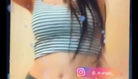 Cum tribute to Russian streamer