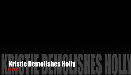 KRISTIE Demolishes HOLLYWOOD 1047 wmv  - HD