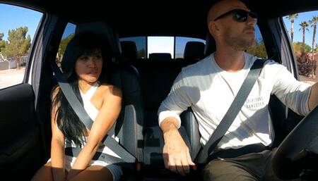 Ember Snow- Fuck in a Truck with Johnny Sins